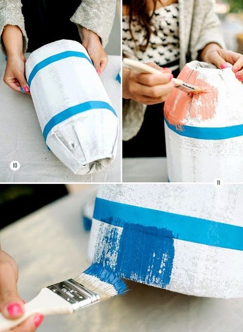 How to make a Buoy Garland with Cardboard: http://www.completely-coastal.com/2015/08/diy-buoy-garland-cardboard.html Diy Buoy, Buoy Decor Ideas, Jaws Party, Buoy Decor, Diy Nautical Decor, Lighthouse Crafts, Beach Crafts Diy, Diy Nautical, Lobster Buoys