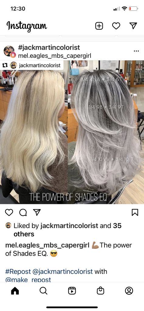 Silver Hair Color Formula, Silver Hair Toner, Toning Bleached Hair, Hair Color Placement, Grey Hair Color Silver, Silver Hair Highlights, Hair Levels, Redken Hair Color, Grey White Hair