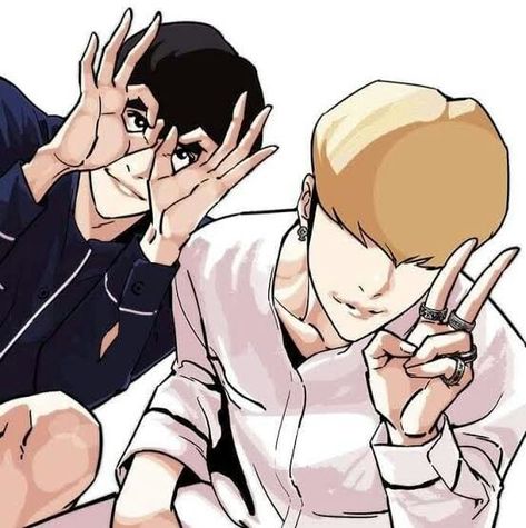 Lookism Matching Pfp Trio, Jae Yeol Lookism, Lookism Banner, Jonghyun Lookism Webtoon, Lookism Matching Pfp, Lookism Funny, Lookism Pfp, Jay Hong, Lookism Icons