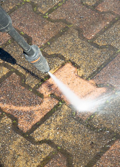 While operating a pressure washer may appear to be simple when the pros are at it, proper use of these deep cleaning machines is a bit more complex than it may seem. This fact boils down to inexperienced users making a few mistakes when power washing. Our professional pressure washing experts explain the top 7 mistakes that occur when attempting a DIY job. Cleaning Pavers, Pressure Washing House, High Rise Window Cleaning, Moss Removal, Best Pressure Washer, Clean Concrete, Pressure Washing Services, Best Cleaner, Building Maintenance