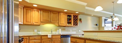 Refinishing your kitchen and or bathroom cabinets is an excellent and affordable way to spruce up your home. Talk about ROI! Kitchen Border Ideas, Kitchen Soffit Decorating Ideas, Cooking Verbs, Soffit Ideas, Kitchen Vinyl Decals, Kitchen Soffit, Traditional Kitchen Remodel, Kitchen Vinyl, Small Space Interior Design