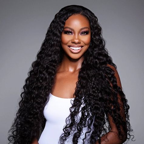 Loose Deep Wave Hair, Deep Wave Hair, Loose Deep Wave, Wave Hair, Deep Wave, Lace Frontal, African American, Curly Hair, Hair Extensions