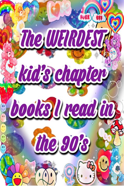 90s kids and babies, relive the nostalgia of thr schoolastic book fair with these bizarre examples of vintage children's literature. Collaged in a kidcore, lisa frank style. Lisa Frank Vintage, 90s Kids Books, Kids Chapter Books, Random Animals, 90’s Nostalgia, Weird Vintage, Lisa Frank, Book Fair, 90s Nostalgia