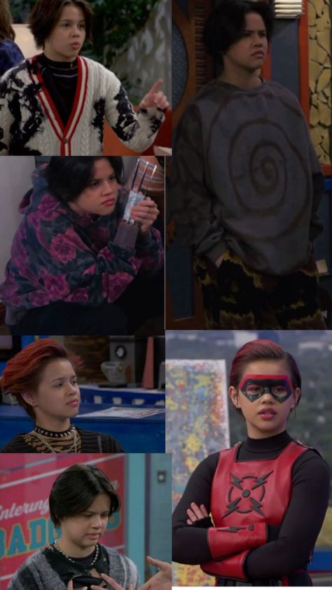 My pookie Haven Flores, Chapa Danger Force, Danger Force Chapa, Danger Force, College Looks, Red Hair Inspo, Future Girlfriend, Henry Danger, New College