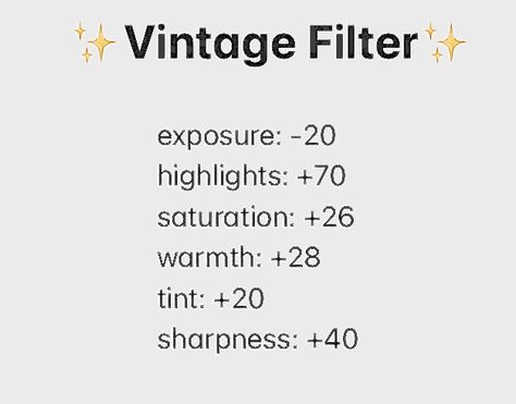 Photo Settings Android, Photo Filters Camera Roll Android, Android Camera Filters, Filters Camera Roll Android, Inshot Photo Editing Ideas, Vintage Camera App, Edit Camera, Vintage Filter, Ios Photos