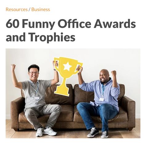 Office Superlatives Funny, Office Awards Humor, Company Awards Ideas, Funny Employee Awards Ideas, Silly Awards For Employees, Funny Most Likely To Awards, Office Awards Employee Recognition Fun, Dundies Award Ideas For Friends, Employee Awards Funny