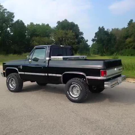 1982 Chevy Silverado, Chevrolet Trucks C10, 1985 Chevy Truck, Black Square Body Chevy, 1987 Chevy Silverado, 85 Chevy Truck, K10 Chevy 4x4 Stepside, 1987 Chevy Silverado 4x4, 1987 Square Body Chevy