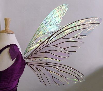 Fairy wings ideas? | Halloween Forum Faerie Costume, Diy Fairy Wings, Fairy Wings Costume, Pixie Wings, Diy Wings, Fairy Aesthetic, Woodland Fairy, Fairies Elves, Diy Fairy