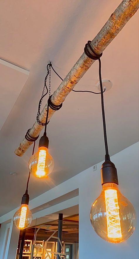 Hanging Bulbs, Lightbulbs, Attic Bedroom, House Things, Large Wall Decor, Aesthetic Home, Diy Lighting, Edison Light Bulbs, Large Wall