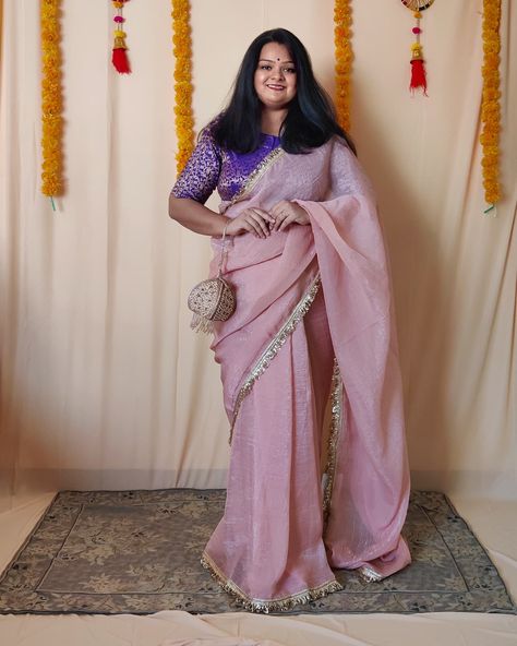 Being plus-size doesn’t mean you shy away from the timeless elegance of a saree. It’s about draping that six yards of beauty with pride, knowing that curves deserve just as much love and style. When I wear a saree, I don't hide—I flaunt, I embrace, I celebrate every inch of me. Because confidence isn't about fitting into a certain size; it's about owning your space, feeling fabulous, and showing the world that style has no size limits. Here's to all my curvy queens—let's rock that saree like ... Plus Size Saree, Saree Look, Diy Canvas Art Painting, Diy Canvas Art, Diy Canvas, Canvas Art Painting, Timeless Elegance, Art Painting, Saree