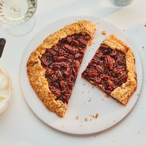 87 Pie Recipes We Love | Epicurious Coconut Pecan Cake Recipe, Cranberry Galette, Galette Recipe, Coconut Pecan, Pecan Cake, Thanksgiving Pies, Best Pie, Thanksgiving Food Desserts, Ice Cream Pies