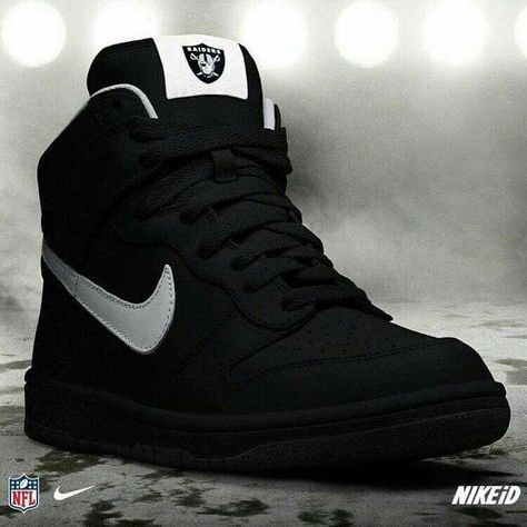 Raiders Baby, Sneaker Trend, New Nike Shoes, Jordan Shoes Girls, Jordan Shoes Retro, All Nike Shoes, Shoes Sneakers Jordans, Raider Nation, Nike Air Shoes