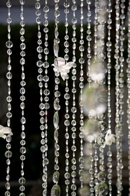 Pearl Garland, Crystal Curtains, Crystal Garland, Hanging Beads, Iridescent Crystal, Hanging Crystals, Beaded Curtains, Wedding Background, Hanging Hearts