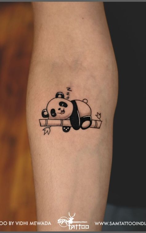 Panda Tattoo, Classy Tattoos, Minimalist Tattoo, Sky Aesthetic, Small Tattoos, Tattoos For Guys, Tattoos, Quick Saves, Pandas