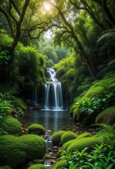 Waterfalls With Clear Water In Plitvice National Park#pikbest##Photo Scenic Backgrounds, Plitvice National Park, Water Theme Park, Mountain Waterfall, National Park Photos, Plitvice Lakes, Water Fall, Waterfall Photography, Wallpaper Nature Flowers