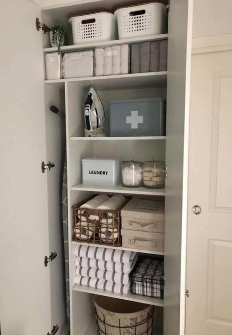 A MUM has revealed how she has kept busy in lockdown making her home immaculately organised. The Sydney-based homeowner shared numerous photos of her picture-perfect interiors, with items nea… Small Closet Storage, Organised Home, Kitchen 2020, Pantry Organisation, Small Closet, Indian Kitchen, Organize Drawers, Laundry Room Storage, Pantry Storage