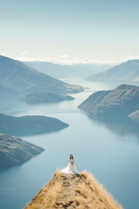 New Zealand Pre-Wedding Photoshoot At Coromandel Peak And Cardrona  by Mike  on OneThreeOneFour 1 Helicopter Wedding, Bestie Wedding, Korean Prewedding, Wedding Bucket, Mount Batur, Queenstown Wedding, New Zealand Landscape, Pre Wedding Photoshoot Outdoor, Outdoor Couple