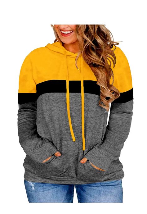 Womens Fashion Hoodies Pullover Sweatshirts Giant Hoodie, Fall Plus Size Fashion, Women Outfits Summer, Clothes Must Haves, Creative Outfit Ideas, Plus Style, Fall Plus Size, Aesthetic Hoodie, Tee Designs