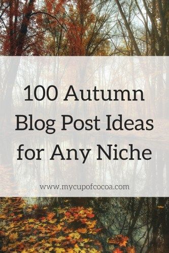 autumn blog post Ideas For Autumn, Cup Of Cocoa, Posts Ideas, Blog Post Ideas, Fun Fall Crafts, Instagram Challenge, Cosy Night In, Social Media Buttons, Blog Titles