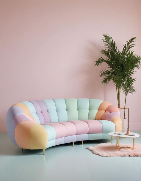 Sofa Home, Green Plants, Leather Sofa, Living Room Furniture, Rainbow, Table Decorations, Sofa, Living Room, Pins