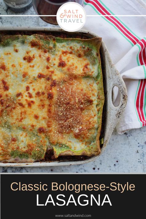 Authentic Lasagna, Lasagna Bolognese Recipe, Lasagna Verde, Homemade Bolognese, Lasagna Bolognese, Verde Recipe, Classic Lasagna, Bolognese Recipe, Thanksgiving 2024