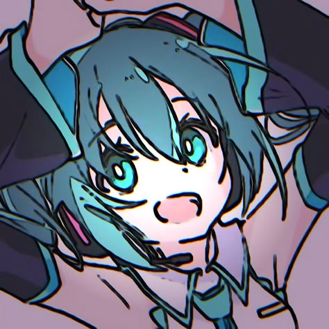 Miku Icon Aesthetic, Hatsune Miku Icon Aesthetic, Hatsune Miku Aesthetic, Hatsune Miku Pfp, Miku Pfp, Anime Wallpapers Aesthetic, Miku Hatsune Chibi, Miku Hatsune Vocaloid, Emo Pfp