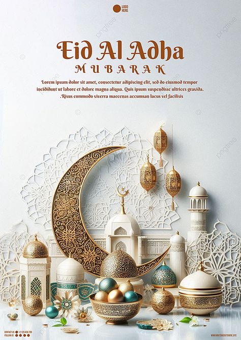 eid al adha greeting card with arabian and islamic decorations eid al adha eid al adha greeting ei Arabian Decor, Eid Al Adha Greetings, Eid Al Adha, Template Download, Templates Downloads, Business Flyer, Your Design, Creative Business, Png Image