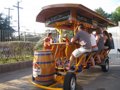 "the pubcrawler" Beer Bike, Biker Bar, Student Voice, Downtown Austin, Benidorm, Wet N Wild, Ohio State, Night Life, Baby Strollers