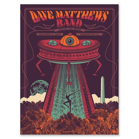 DMB Gorge Crew on Instagram: “Tonight’s DC poster... 🎨 @statusserigraph” Washington Dc Poster, Dc Poster, Capital One, Dave Matthews Band, Buy Posters, Dave Matthews, Creative Work, Lightweight Hoodie, Washington Dc