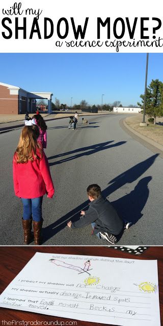 Do shadows change? The shadow experiment is one of the most engaging experiments we do all year in first grade! Shadow Art For Kids, Shadow Lessons, Shadow Experiments, Teaching Matter, Shadow Activities, Root Beer Floats, Second Grade Science, 1st Grade Science, First Grade Science