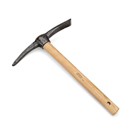 Kings County Tools Mini Pick Axe | 16" Long Ash Wood Shaft | 11.75" Wide Steel Head | Made in Germany Garden Hand Tools, Garden Soil, Ash Wood, Wood Handle, Made In, Hand Tools, Soil, Ash, Germany