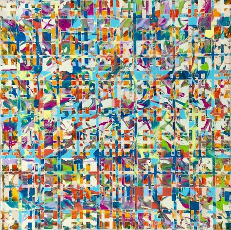 Neo-Abstract Expressionism. Grid painting. Grid Painting, Expressionism Art, Abstract Paintings, Abstract Expressionism, Abstract Painting, Paintings, Quick Saves, Art