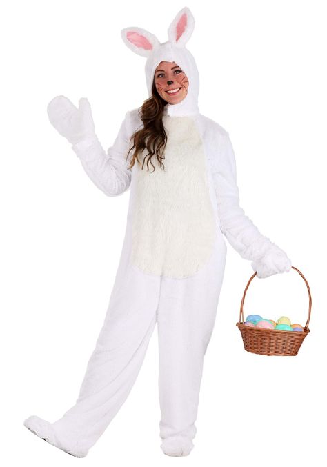 Bunny Costume White, White Bunny Costume, Fun Costumes, Rabbit Costume, Bunny Costume, Scary Costumes, Run Dmc, White Bunny, Invasive Species