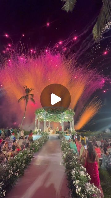 More Than Thumkas on Instagram: "Glorious & Grand ! @innoceptstudio X @morethanthumkas Making Marriages Memorable ♥️ #varmala #wedding #viral #reel #fireworks #wedmegood #weddingphotography #weddingchoreographers #trending #reel #varmalaconcepts" Varmala Fireworks, Varmala Indian Weddings, Varmala Ideas, Wedding Varmala, Wedding Reel, Indian Gold Necklace Designs, Wedding Fireworks, Easter Specials, Easter Lily