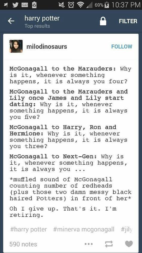 Prof. McGonagall Scorpius And Rose, Harry Potter Next Generation, Head Cannons, Harry Potter Memes Hilarious, Harry Potter Puns, Harry Potter Headcannons, Harry Potter 2, Harry Potter Facts, Harry Potter Jokes