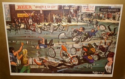 Original Dave Mann Art Harley Davidson, Art Moto, David Mann Art, Bike Artwork, Harley Davidson Artwork, Motorcycle Artwork, Riding Bikes, Harley Davidson Art, Motorcycle Culture