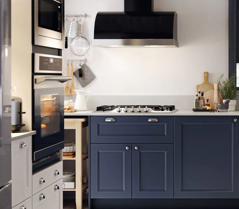 Blue Kitchen Cabinets – AXSTAD Modern Kitchen Series - IKEA Kitchen Cabinets Ikea, Cabinets Ikea, Ikea Kitchen Planner, Ikea Kitchen Cabinets, Kitchen Planner, Blue Kitchen Cabinets, Kitchen Cabinet Styles, Blue Cabinets, Blue Kitchen