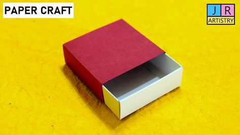 Simple sliding box template #papercrafts #diy #diygiftideas #diybox #paperbox #jaganrajartistry #diycraftideas #craft #crafting Slide Box Template, Paper Box Printable, Diy Slide, Diy Slides, Box Printable, Slide Box, Design Paper, Printable Templates, Box Template