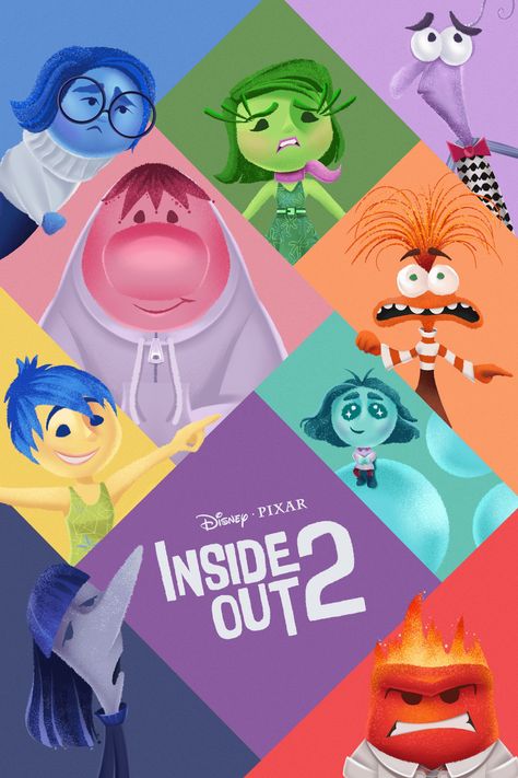 Illustrated Poster • Inside Out 2 :: Behance Inside Out Two Wallpaper, Inside Out Poster Ideas, Inside Out 2 Poster 2024, Inside Out 2 Poster, Inside Out 2 Wallpaper Iphone, Disney Inside Out Wallpaper, Inside Out Wallpaper Aesthetic, Inside Out 2 Quotes, Inside Out 2 Drawing