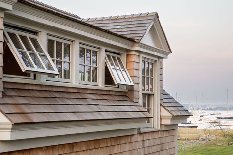 Nantucket Dormer, Dormer Styles, Gabled Dormer, Architectural Wall Panel, Patrick Ahearn Architect, Patrick Ahearn, Shed Dormer, Timeless Architecture, Garage Remodel