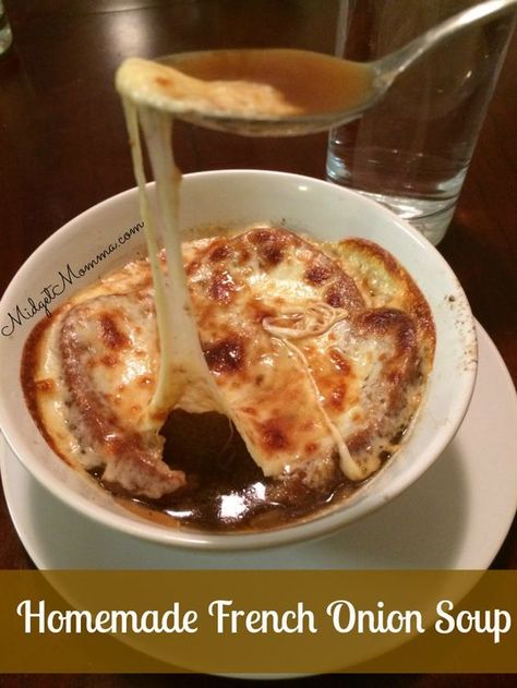 Easy French Onion Soup Recipe, Homemade French Onion Soup, Best French Onion Soup, Onion Soup Recipe, Recipe Soup, French Onion Soup Recipe, Soup Appetizers, Onion Soup Recipes, Fall Soup