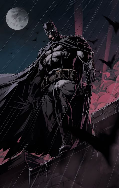 Batman Red Hood, Batman Concept Art, Batman Comic Wallpaper, Batman Concept, Batman Costumes, Dc World, Batman Poster, Batman Dark, Batman Artwork