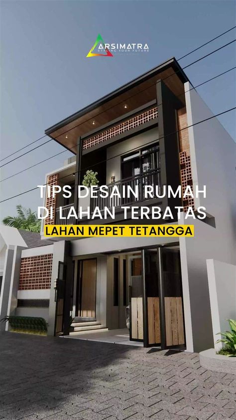 Perumahan Aesthetic, Deco Rumah Flat Kecil, Plan Rumah 3 Bilik 2 Bilik Air, Kampung House Malaysia, Rumah Mezanin Minimalis, Tiny House Decor, Contemporary House Design, Small House Design, Minimalist Home