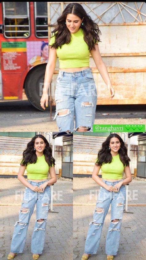 Sara Ali Khan Outfits, Sara Ali Khan, Celebrity Trends, Ali Khan, Fashion Outfits, Celebrities