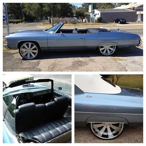 1972 Chevrolet Impala Convertible 24 Forgiato's 71 72 73 74 75 76 caprice, US $22,000.00, image 3 Chevrolet Impala Convertible, Impala Convertible, Impala For Sale, Chevy Impala Ss, Donk Cars, Caprice Classic, Ls Swap, Tallahassee Florida, Impala Ss