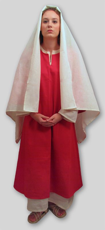 Mary Magdalene or village woman costume Mary Magdalene Costume, Bible Costumes, Easter Costumes, Biblical Clothing, Saint Costume, Biblical Costumes, Nativity Costumes, Morgan Elizabeth, Easter Costume