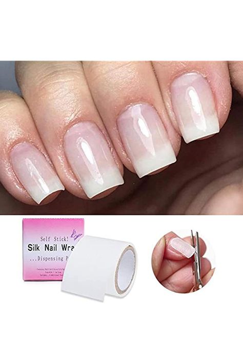 AKOAK 1 Roll Nail Repair Fiberglass Wrap - Nail Silk Paste, Reinforcing Repair, Bandage, Tape, UV Gel, Acrylic Nail Art Extension Professional Nail Tool for Home use or Salon Silk Nails, Nail Protector, Fiberglass Nails, No Chip Nails, Gel Acrylic Nails, Nail Repair, Nail Forms, Uv Gel Nails, Acrylic Nail Art