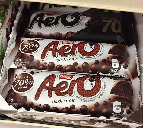 Nestle Aero Dark Chocolate Bar Aero Chocolate, Nestle Chocolate, Milk Bar, Dark Chocolate Bar, Delicacy Food, Valentine Chocolate, Chocolate Bar, Candy Bar, Dark Chocolate