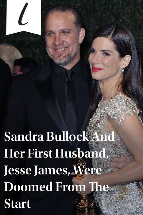 When award-winning actor Sandra Bullock took her godson on a tour of West Coast Choppers in 2003, she probably had no idea that she'd meet her future husband there. #celebrityromance West Coast Choppers, Odd Couples, Jesse James, Sandra Bullock, Ex Husbands, The Start, Future Husband, The List, West Coast