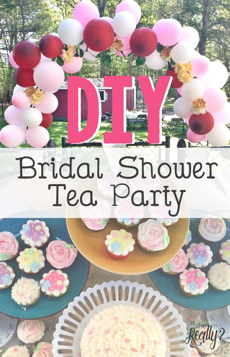 Shabby Chich Tea Party Bridal/Wedding Shower Party Ideas | Photo 2 of 11 | Catch My Party Bridal Shower Tea Party Centerpieces, Diy Tea Party Bridal Shower Ideas, Tea Themed Bachelorette Party, Tea Party Diy Decorations, Tea Party Shower Bridal, Tea Party Wedding Shower Ideas, Tea Party Themed Bridal Shower Ideas, Bridal Tea Party Decorations, Yea Party Bridal Shower Ideas